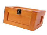 Desktop Wooden Storage Box Multifunctional Wood Container Box with Lock and Keys for Sundries V1294-YM0901-3117240165812
