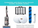 AZ2002 Filter Replacement Accessories for Shark AZ2002 AZ2000 AZ2000W Vertex DuoClean PowerFin V1258-DP02-WO-590