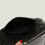 Chic Quilted Leather Crossbody Bag with Chain Strap & Tassel Detail V888-ELOSUNG29126