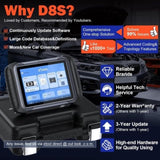 D8S OBD2 Scanner Diagnostic Tool 2025 Newest Version V178-67015