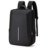 Anti-Theft Hard Shell Backpack For Men - Black PRL-5047432060DBT