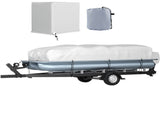 Pontoon Boat Cover, Fit for 25'-28' Boat, Heavy Duty 600D Marine Grade Oxford Fabric, UV Resistant V952-FQCZYCYCB2528M0J5V0