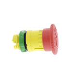 Schneider Electric Emergency Stop Mushroom Push Button Head, Yellow V1202-V1-SCDZB5AS844