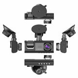 Hd Night Vision Car Driving Recorder With 3 Lenses PRL-4416PRC