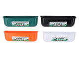 4Pcs Feed Trough Large Capacity Fence Hanging PP Plastic for Livestock Goats Pets Chicken Feeder V1294-YM0901-3111240029011