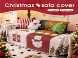 180 x 130 CM Christmas Jacquard Chenille Sofa Cover Throw Blanket with Tassel Fringe , V888-ELOSUNG52342