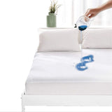 Mattress Protector, Waterproof Mattress Topper, Anti Allergic, 200 x 200 cm V1188-MS-520-025