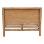 Bed Frame King Size in Solid Wood Veneered Acacia Bedroom Timber Slat in Oak V43-BED-NOWKOK