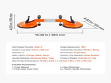 Seamless Seam Setter 5" Suction Cup for Countertop Seam Joining & Leveling V952-SPDJJFGDQ180LVUOT001V0