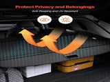 Retractable Cargo Cover, Carbon Fiber Texture Trunk Cover, Anti-Peeping Luggage Privacy Shield, V952-YZWJXSSSHCGYPZ9SD001V0