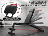 Everfit Adjustable Weight Bench Foldable Multi-Function Weight Bench FIT-M-FID-PULL
