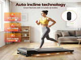 Everfit 3 in 1 Walking Pad Treadmill 20% Auto Incline Under Desk Treadmills for Home Gym With 40cm TMILL-400-AINC-BK