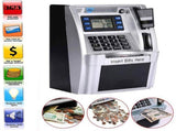 2024 Upgraded ATM Saving Piggy Bank for Real Money for Kids Adults Personal ATM Savings Bank Machine V1369-AZ3-W-02605