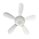 E27 Screw 5 Blade Fan Light Mute Strong Wind Household Bedroom Children's Room Fan Light V1294-YM0901-L6861-2
