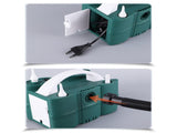 Electric Air Balloon Pump PP Portable Electric Air Pump Balloon Blower Machine with Nozzle for Party V1294-YM0901-3113240255311