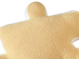 Plush Throw Pillow Ultra Soft Cushion Puzzle Special Shaped for Sofa Bed Window Home Decor Yellow V1294-YM0512-3117220278813