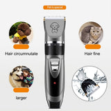 Electric Dog Cat Grooming Kit Pet Hair Shaver Trimmer Cordless Scissors Clipper Spare Head V201-W13156470