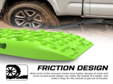 X-BULL Recovery tracks Sand tracks 2pcs Sand / Snow / Mud 10T 4WD Gen 3.0 - Green V211-AUEB-XBRT017-N
