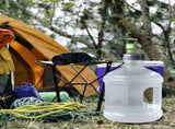 Portable Large-capacity Water Jug With Handle Leakproof Screw Lid Reusable Drinking Container For V1369-AZ3-W-14802