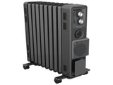 Dimplex Oil Free 2.4kW Column Heater w/ Turbo Fan and Timer in Black ECR24TIF