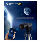 2K 4 Million High-Definition WiFi Electronic Eyepieces, Telescopes, Bird Watching and Other V1192-AZ-W-23111