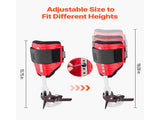 Tree Climbing Spikes Set, Height-Adjustable Tree Climbing Gear with Straps & Spike Protectors, 159 V952-XPSZZZHKQMFH3M41Q002V0
