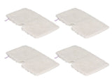 4Pcs Microfiber Mop Pads Replacement Steaming Mop Pads for Shark S3901 S3500 S3501 V1294-YM0626-3113220319311