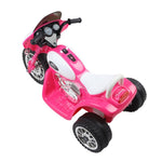 Rigo Kids Electric Ride On Patrol Police Car Harley-Inspired 6V Pink RCAR-MBIKE-POLICE-PK