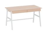 Artiss Computer Desk Drawer Cabinet Oak 100CM MET-DESK-308-OA
