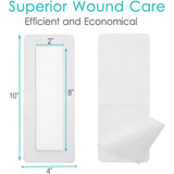 20 Pcs Waterproof Adhesive Island Dressing 4"x10" for Post Knee Replacement Hip Surgery Shower V1369-AZ3-W-18935
