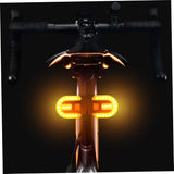 Bike Turn Signals Waterproof Remote Control 5 Mode Bike Tail Light with Right & Left Light 600mAh V1259-DP01-A-2671