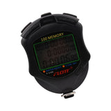 Digital Stopwatches Professional Stopwatches 10/30/60/100 Lap Memory Multifunctional Stopwatches V1192-AZ-W-23343