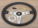 Universal Prototipo Wheel, JDM Sports Wheel, SIM Racing Wheel, 35.56 cm V1102-805-10858-BLK