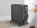 Dimplex Oil Free 2.4kW Column Heater w/ Thermostat and Turbo Fan in Black ECR24FA