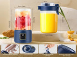 Portable Blender - Mini Blender - 12 Blades - Portable - On-the-Go Blender - Mini Juicer - Smoothie V1188-MS-313-0729