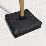 82cm Black Offset Patio Umbrella Base - Sand/Water Filled Square V178-59351