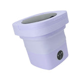 6.5L Washing Machine Folding Portable Automatic Deep Cleaning Wash and Spin Dry Washer with Water V1294-YM0703-3113230146813