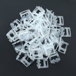 1.5mm Tile Leveling System Clips Levelling Spacer Tiling Tools Floor 1000PCS V201-W12551938