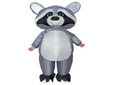Raccoon Cartoon Costumes Air Model Inflatable Costume Funny Dress Up Props Halloween Party Clothes V1263-JX-7962