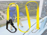 180cm Strong Safety Rope with Reinforced Hook Fall Arrest Belt for Rock Climbing Construction & V1366-AZ2-W-16995
