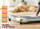 Everfit 3 in 1 Walking Pad Treadmill 12% Incline Under Desk Treadmills for Home Gym 40cmBelt Green TMILL-400-2INC-GN