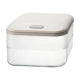 Stackable Food Storage Boxes,Rice Storage Container With To Flip Lid 20L Flour Sugar Storage V1192-AZ-W-28083