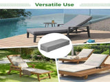 2PCS Lounge Chair wtith Storage Bag, 83.1" x 29.9" x 11.8" Waterproof Polyester Chaise Lounge V1369-AZ3-W-08840