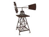 Large Rust Windmill 118cm V637-71296WND