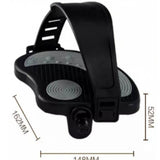 Bike Pedals with Straps for Bike, Spin Cycling Bike, Indoor Bike, Stationary Recumbent Bicycle V1192-AZ-W-14147