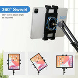 360 Tablet Floor Stand Adjustable 5-12.9 Inch Overhead Phone Desktop Holder V767-MGF050