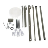 Industrial Metal Sewing Machine 5 Spool Thread Stand Holder for Sewing Embroidery Supplies with V1369-AZ3-W-11750