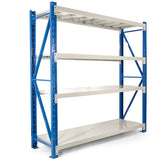 Centurion Standard 1 Bay 1.5M Wide Long-Span Garage Shelving 400kg LS-100