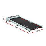 Everfit 3 in 1 Walking Pad Treadmill 12% Incline Under Desk Treadmills for Home Gym 40cmBelt Green TMILL-400-2INC-GN