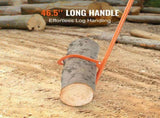 Cant Hook Tool, 46.5 in, Heavy Duty Steel Log Roller, Log Lifter Timber Jack 32" Dia Logs, Forestry V952-YMQJDPTCANTHZR4A9V0